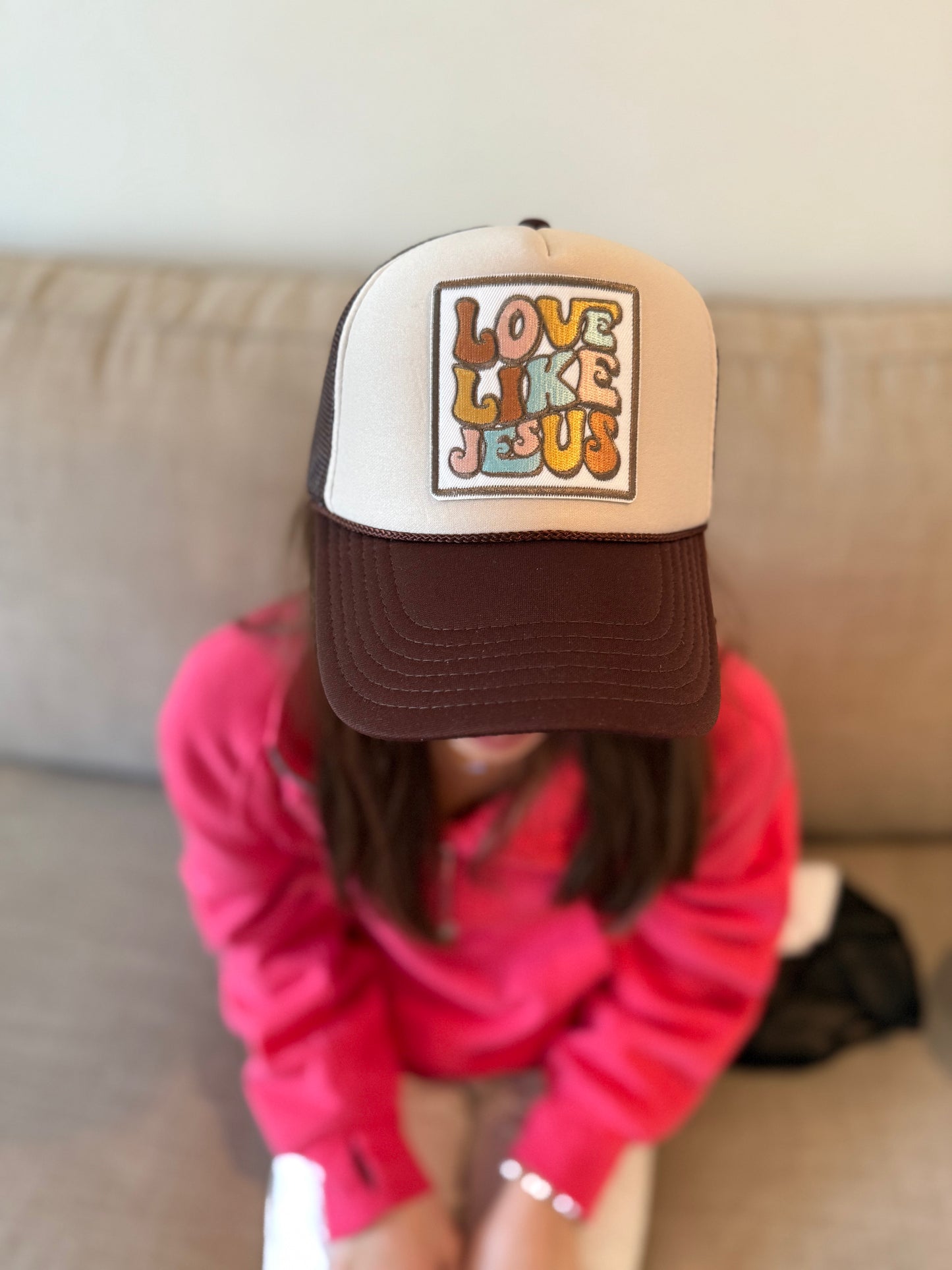 patched trucker hats