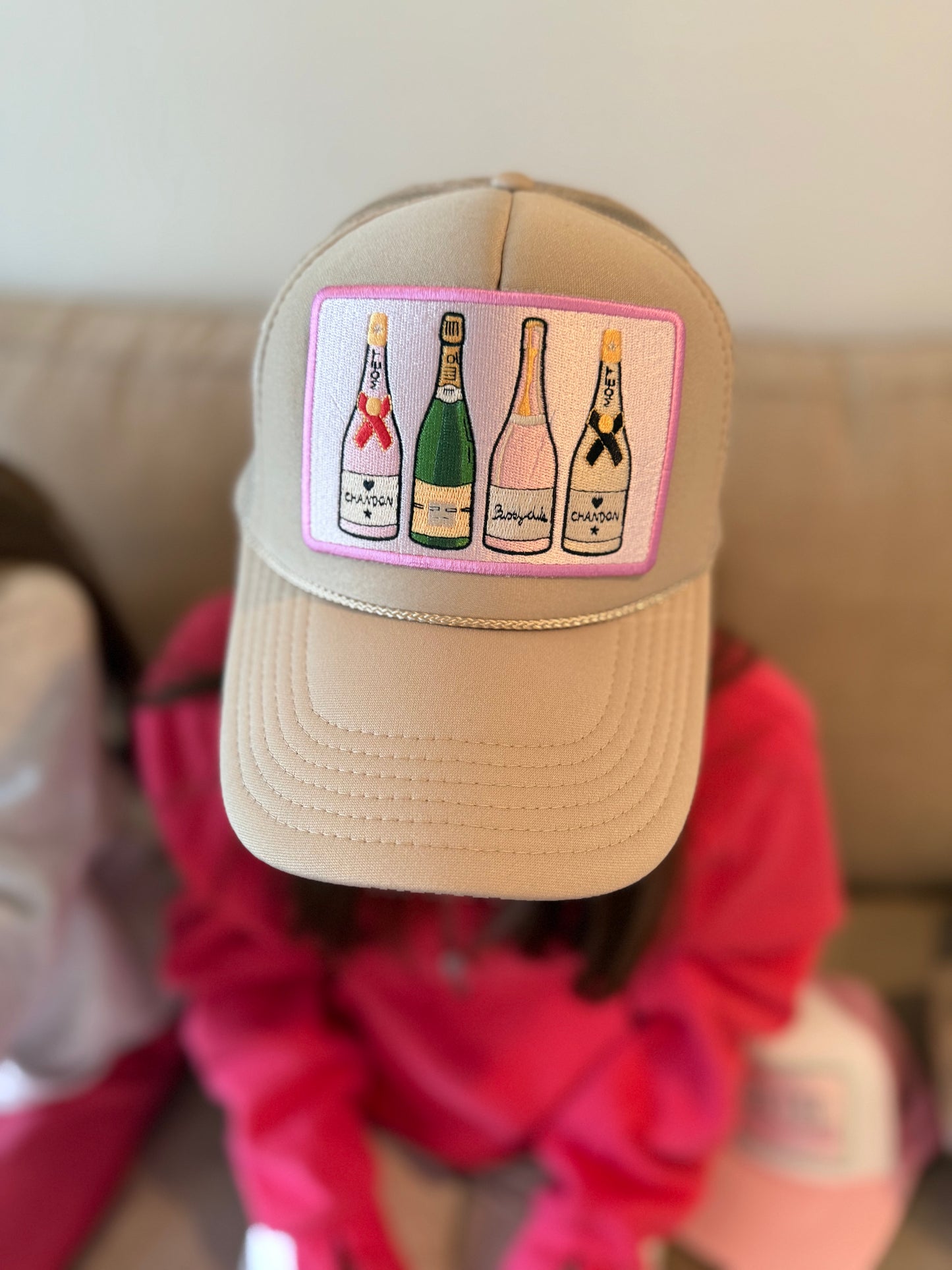 patched trucker hats