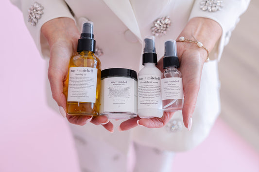 the crush collection: a complete clean skincare ritual in four steps